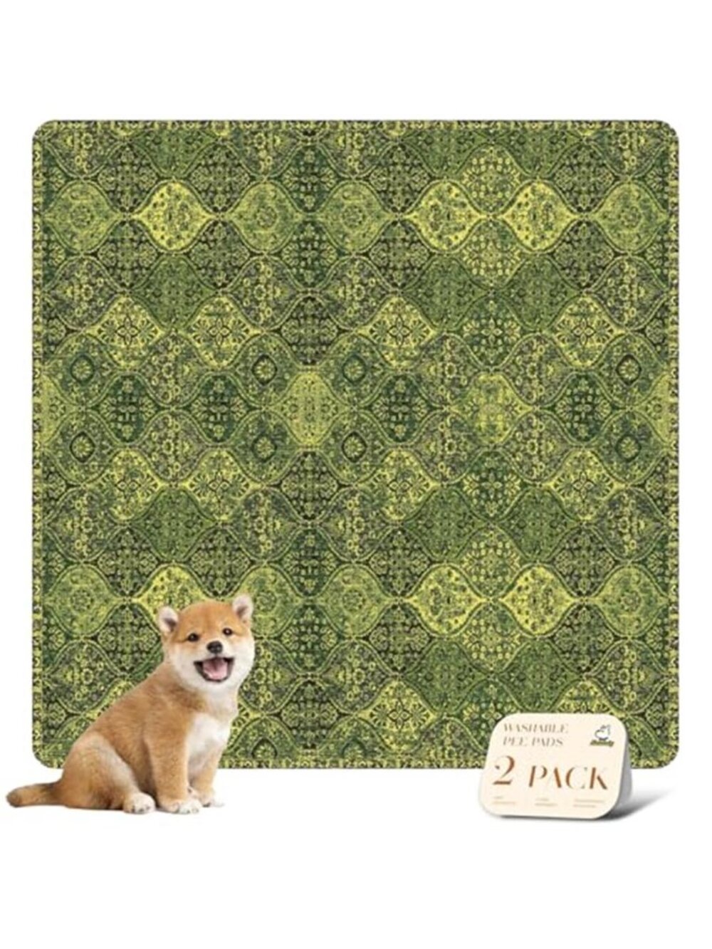 New Washable Pee Pads for Dogs, Stylish, Non-Slip and Leak-Proof Pee Pads.